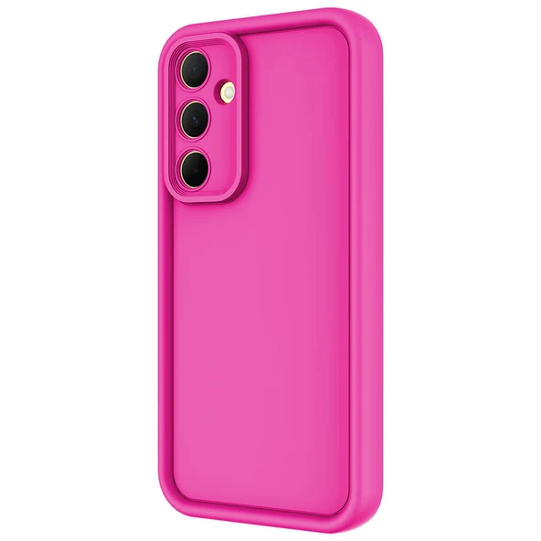 Samsung Galaxy A55 Kılıf Kamera Korumalı Kalın Kenarlı Viera Silikon Case - 2