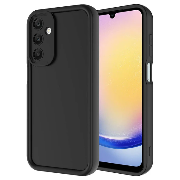 Samsung Galaxy A25 Kılıf Kamera Korumalı Kalın Kenarlı Viera Silikon Case - 11