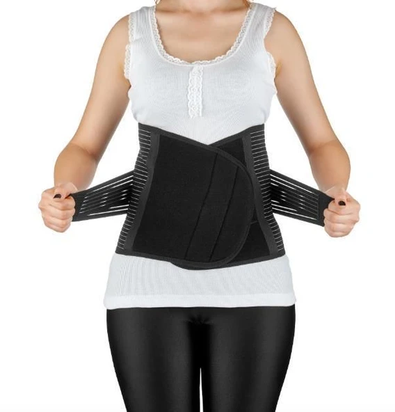 BabyJem Doğum Sonrası Balenli Korse 579 Siyah - Resim 7