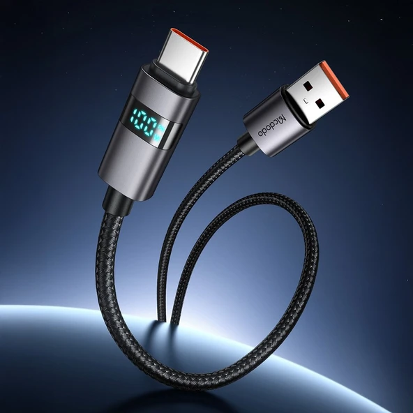 Mcdodo CA-6520 100W Usb TypeC Hızlı Şarj Kablosu 1.2M -Siyah
