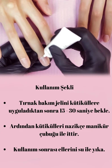 Eveline Cosmetics 15 Saniyede Tırnak Eti (KÜTİKİL) Giderici Bakım Jeli 12 ml - 6