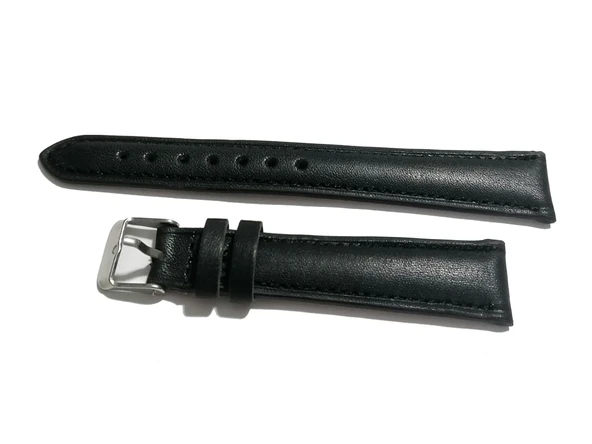 Fado Hertürlü &Saate uygun Siyah  Dikişli Düz  Hakiki Dana derisi  18 mm  Uzun  Kayış (200) - Resim 2