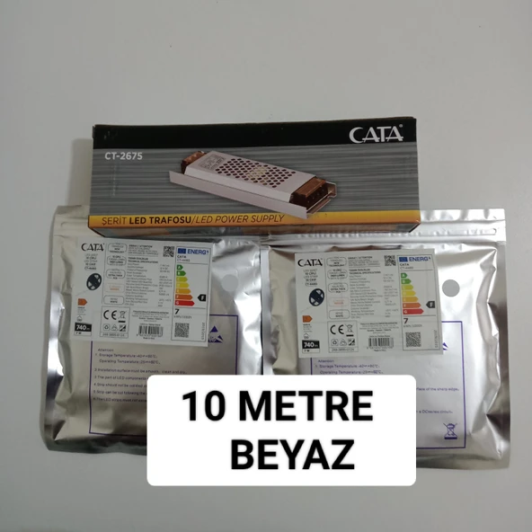 Cata 10 metre şerit led