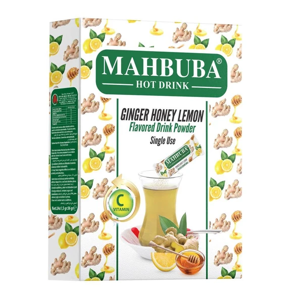 Mahbuba Tek İçimlik Zencefil Bal Limon Aromalı Oralet Çayı 120x1.5gr - 2