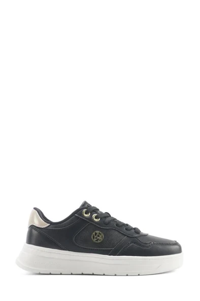 U.S.POLO ASSN.EMORA 5FX SİYAH COMFORT ANATOMİK GÜNLÜK SPOR AYAKKABISI - 1