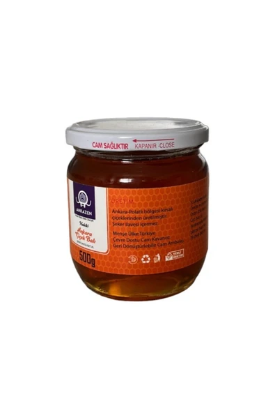 ANKAZEN Hakiki Ankara Çiçek Balı 500 gr - 3