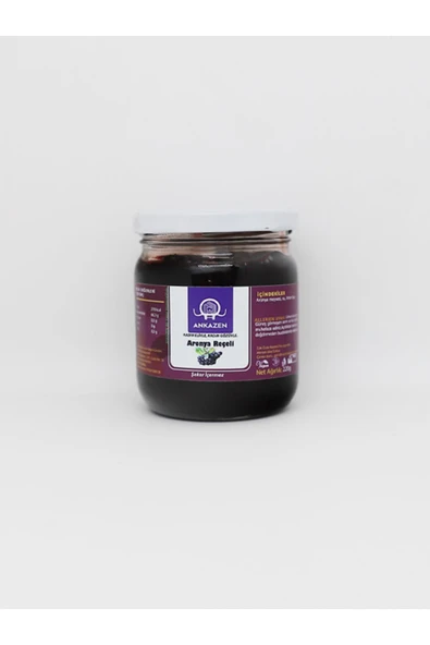 ANKAZEN Aronya Reçeli Ev Yapımı Doğal Meyveli Katkısız 220 Gr - Resim 3