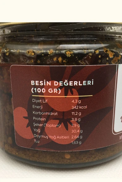 ANKAZEN Kadın Eliyle Kahvaltılık Kuru Domates 310 gr - 2