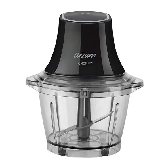 Arzum AR1133 CHOPPY 2 Bıçaklı Şeffaf Hazneli Elektrikli 1 lt Doğrayıcı Rondo 600W