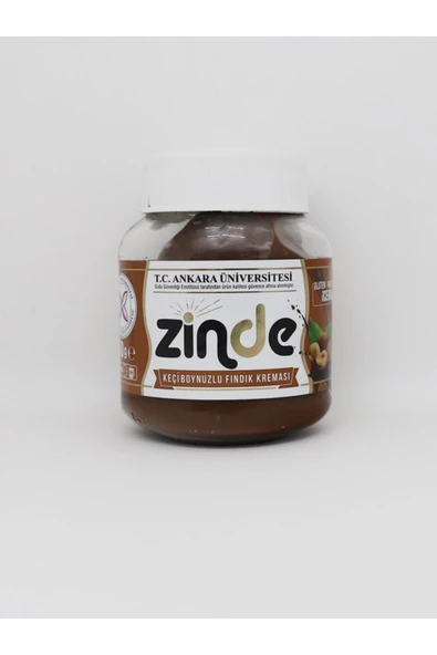 Zinde Keçiboynuzlu Fındık Kreması 350 gr - 3