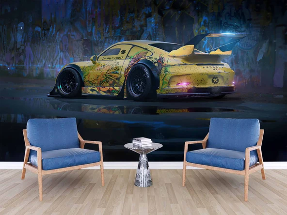 Araba Porsche Duvar Kağıdı - Resim 5