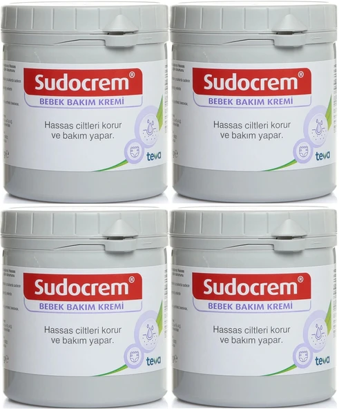 Sudocrem Cilt Bebek Bakım - Pişik Kremi 400GR (4 Lü Set)
