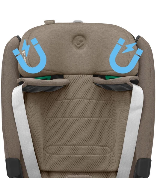 Maxi-Cosi Titan Pro I-Size ADAC'lı 9-36 Kg Çocuk Oto Koltuğu Authentic Truffle - Resim 7