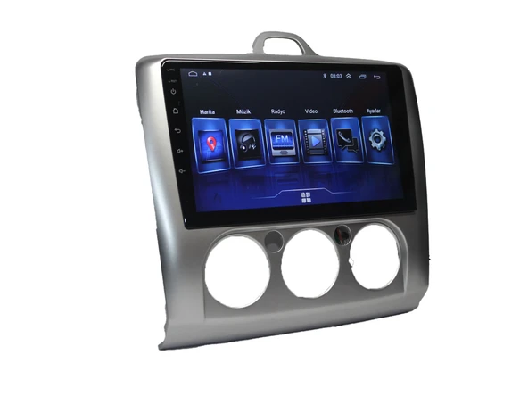 SMART GO FORD FOCUS 2 YUVARLAK MANUEL 2006/2011 9 İNÇ 2-32 - Resim 3