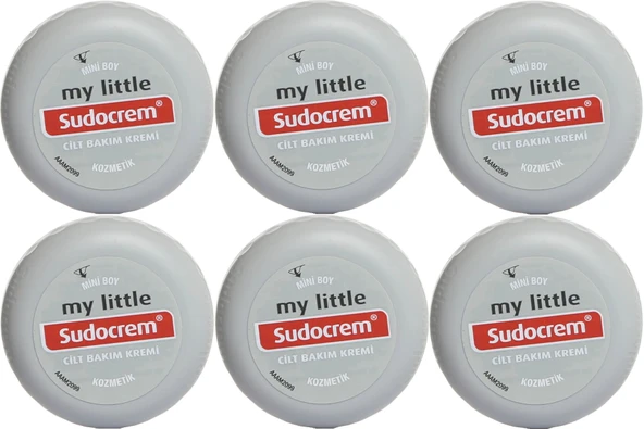 Sudocrem Cilt Bebek Bakım - Pişik Kremi 22GR (6 Lı Set) (Seyahat Boy)