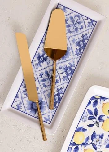 THE MİA GOLDY PASTA SERVİS TAKIMI 2 PARÇA - 3