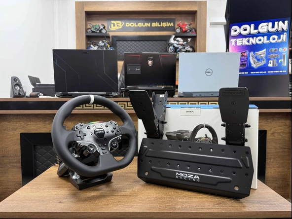Moza Racing R5 Direct Drive Yarış Direksiyonu Seti (PC) (İKİNCİ EL)