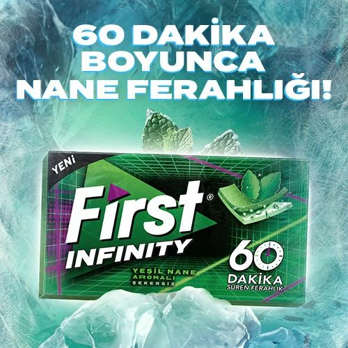 First 60 Dakika Sakız Çeşitleri 27gr - 12 Adet - 4