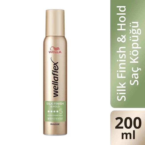 Wella Flex Sılk Fınısh Hold Saç Köpüğü 200 Ml