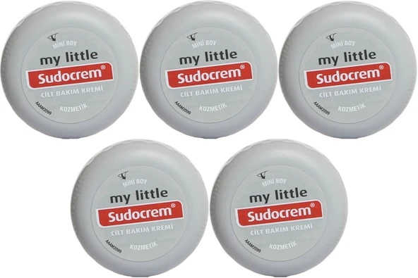 Sudocrem Cilt Bebek Bakım - Pişik Kremi 22GR (5 Li Set) (Seyahat Boy)