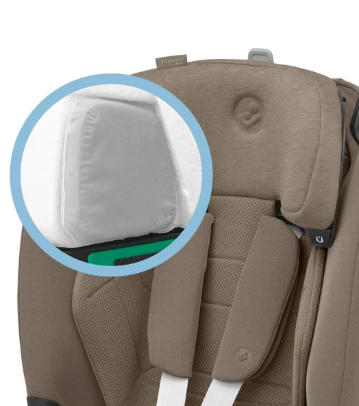 Maxi-Cosi Titan Pro I-Size ADAC'lı 9-36 Kg Çocuk Oto Koltuğu Authentic Truffle - Resim 9
