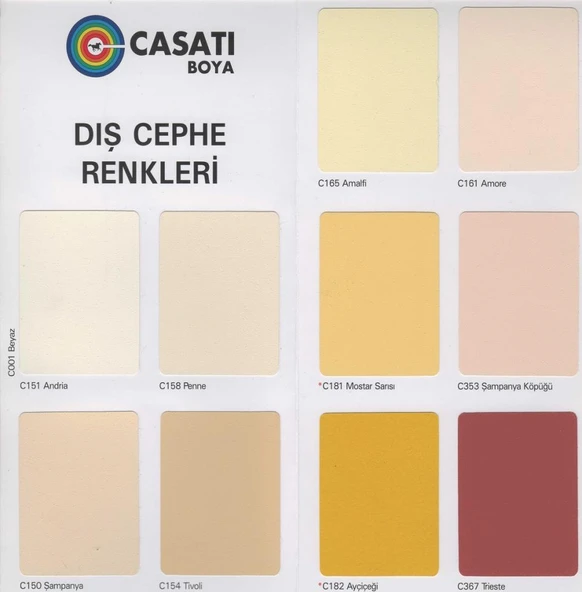 Casati Grenli Silikonlu Dış Cephe Boyası 25 Kg - Resim 5