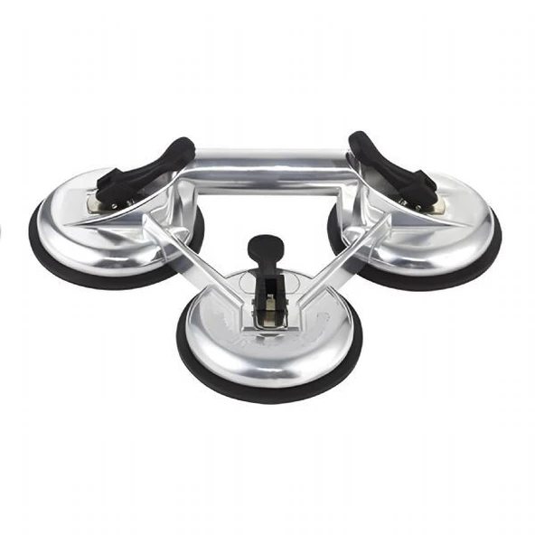 Cam kapıları ve camları taşımak için kullanılan üçlü 3lü vantuz