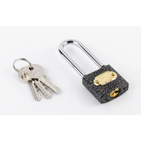 Kale 60 mm döküm uzun halka asma kilit buzdolabı kilidi