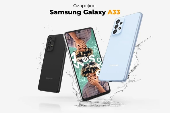 Samsung Galaxy A33 5G Blue 128 GB 8 GB Ram YENİLENMİŞ ÜRÜN (Sıfır Gibi) - 5