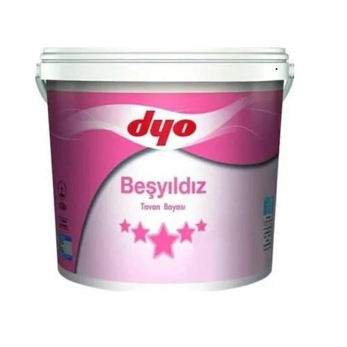Dyo Beşyıldız Tavan Boyası 3.5 Kg Beyaz