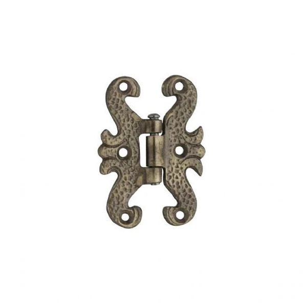 Prinç döküm antik oksit rustik eskitme, ferforje tipi osmanlı tarzı kapı için menteşe HFT08060