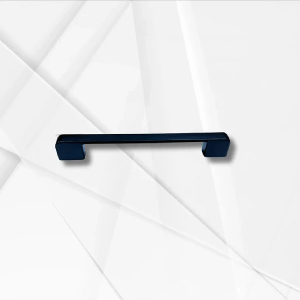 Marelli NERO BLACK siyah 160 mm mobilya dolap kulbu