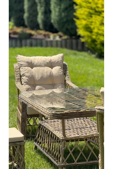 RAVENNA PREMIUM 3+1+1 BALKON & BAHÇE OTURMA TAKIMI - 6