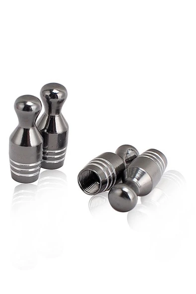 Oto Araba Sibop Kapağı Seti Metal Bowling 4'lü Set Krom - 3