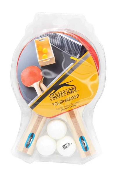 SLAZENGER TOURNAMENT MASA TENİS SETİ (2RAKET+3TOP) MSTSETSLZ001