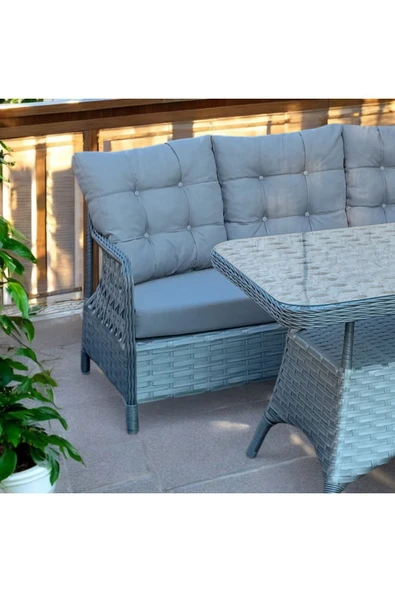 Veronica Premium Rattan Köşe Takımı - 3