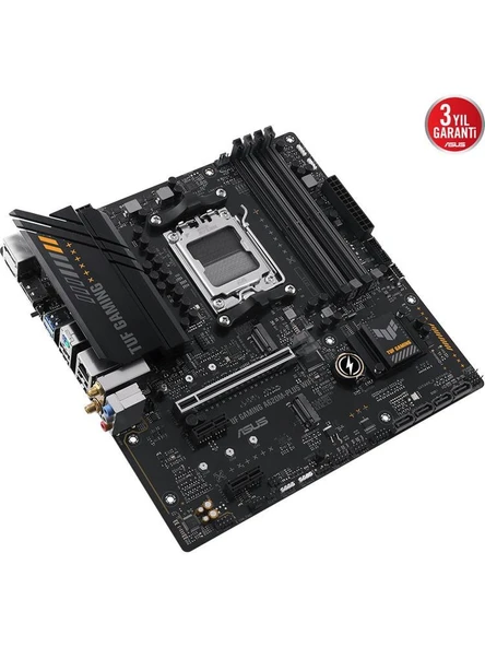 Asus Tuf Gamıng A620M-Plus Wıfı Amd A620 Am5 Ddr5 6400 Aura Rgb 2.5Gbit Lan Matx Anakart - 2