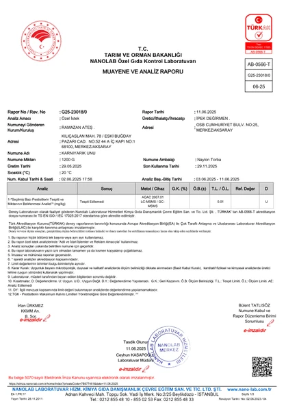 İpek Değirmen 1 KG Glutensiz Karnıyarık Unu Karnıyarık Tohumu Tozu - 3