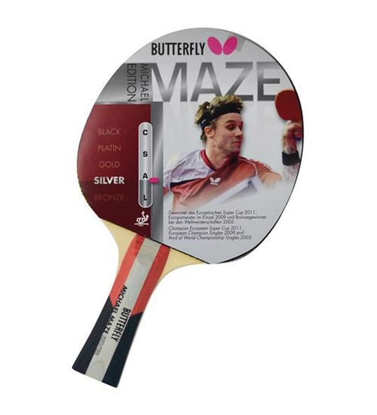 Butterfly Michael Maze Silver Masa Tenisi Raketi 85060