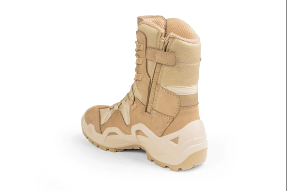 U FORCE ASKERİ TACTİCAL BOT FALCON MODEL YAZLIK SU İTİCİ BEJ - Resim 4
