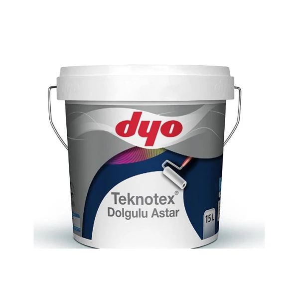 Dyo Teknotex Dolgulu İç Dış Astar 15 Lt Beyaz