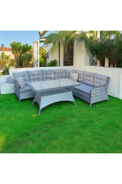 Veronica Premium Rattan Köşe Takımı - 5
