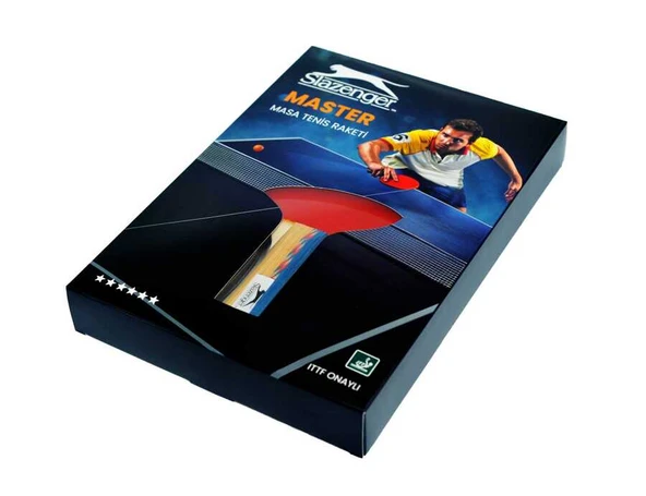 SLAZENGER MASTER ITTF ONAY.MASA TENİSİ RAKETİ MSTRKTSLZ003