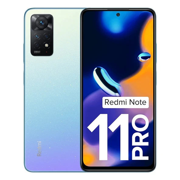 Xiaomi Redmi Note 11 Pro 128 GB/8 GB Ram Blue  Yenilenmiş ÜRÜN (Sıfır Gibi) - 1