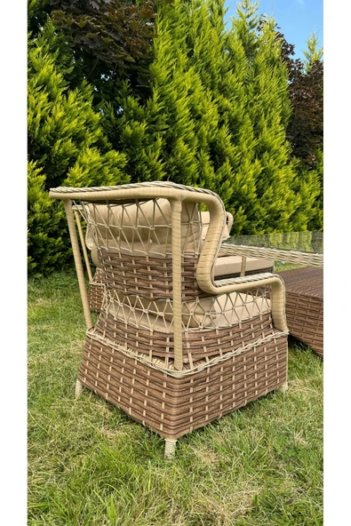 Nature's Nest 3+1+1  Çift Renk Balkon & Bahçe Mobilyası - 7
