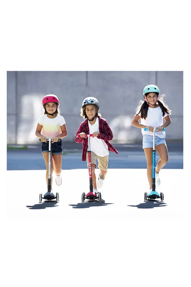 Micro Maxi Deluxe Foldable LED Navy Blue  Lacivert 5-12 Yaş