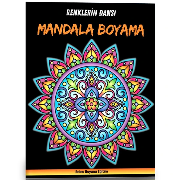 Renklerin Dansı Mandala Boyama Kitabı ürün görseli 1