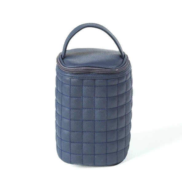 M&Y Kıtty Deri Anne Bebek Bakım Sırt Çantası 7270 Lacivert - 8