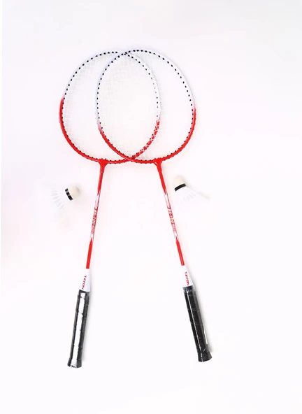 Badminton Raket Alüm. + Metal Tek Parça 95 GR (+- 5 GR)