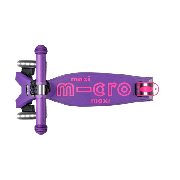 Micro Maxi Deluxe Foldable LED Purple  Mor 5-12 Yaş - 9